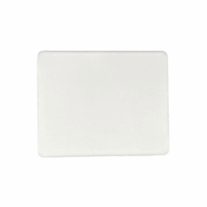 Mouse Pad Retangular Plano Branco 21,5x17,5cm - 201
