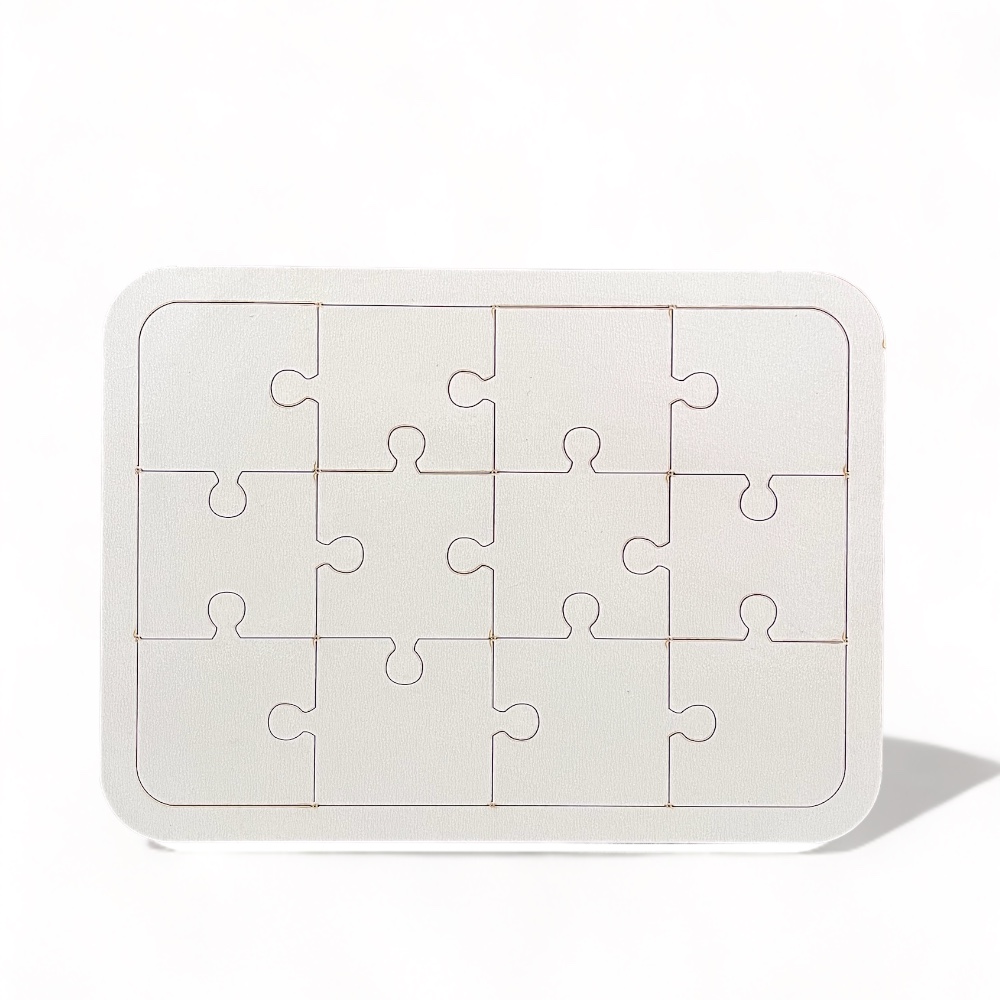 Quebra Cabeça MDF 3mm 12pçs - 0257