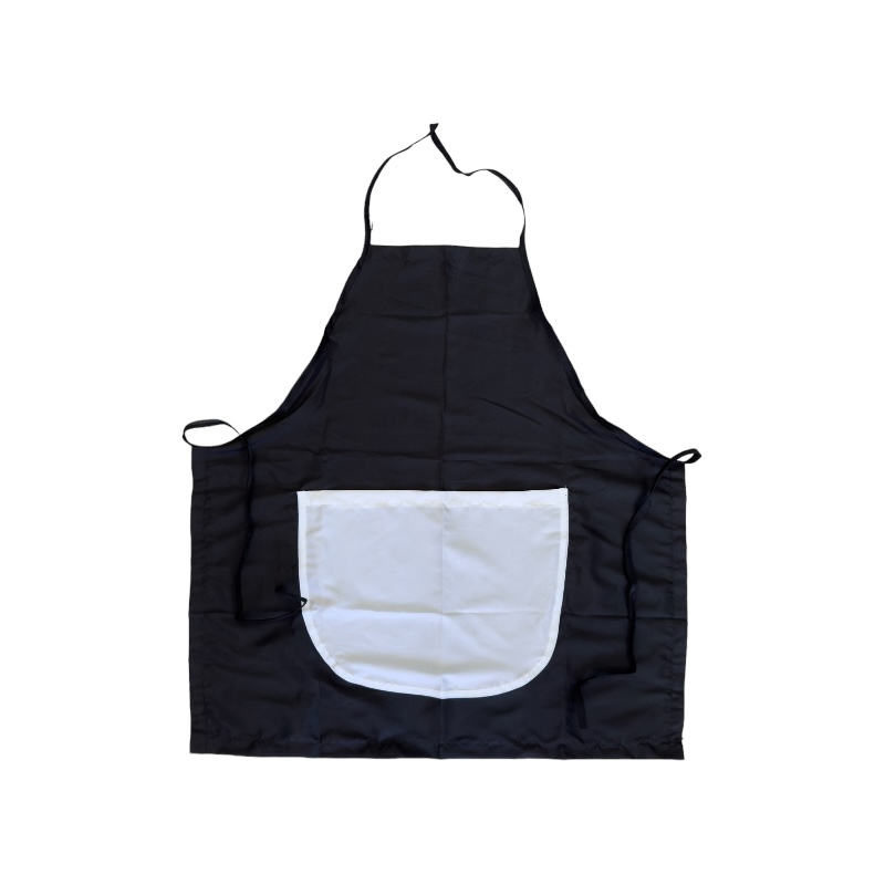 Avental Adulto com Bolso - Preto