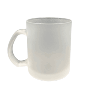 Caneca Vidro Jateada 325ml - B035/486