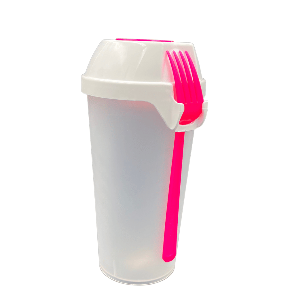 Copo Acrílico Salada Cup PP 850ml - Rosa
