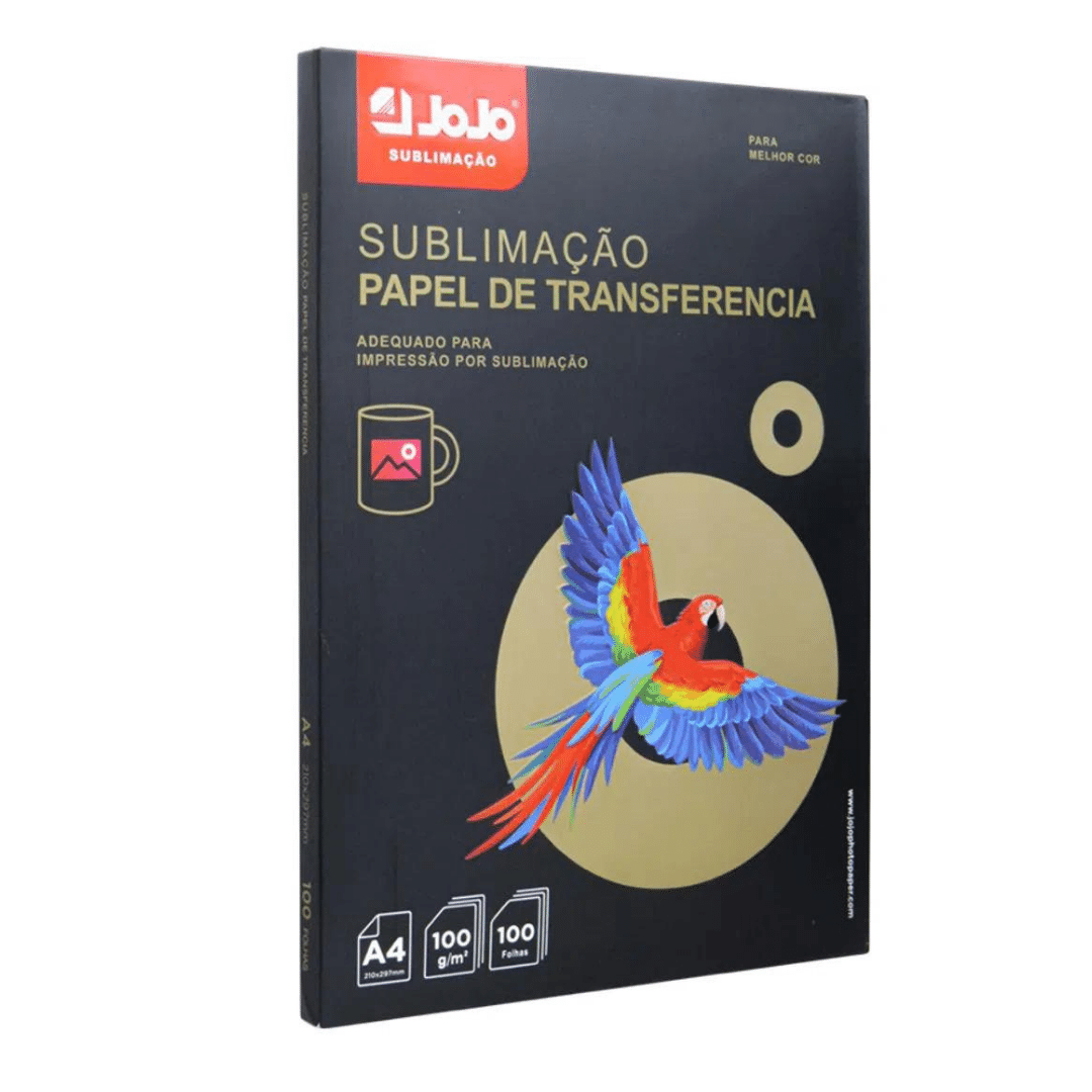 Papel Jojo para Sublimação  A4 100fl