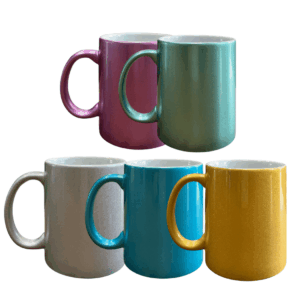 Caneca Cerâmica Perolizada