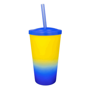 Copo Weekend Cup 550ml Brasil - Azul/Amarelo