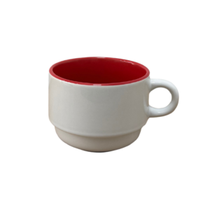 Xícara 150ml avulsa para Sublimação Interior - VERMELHA - 5173