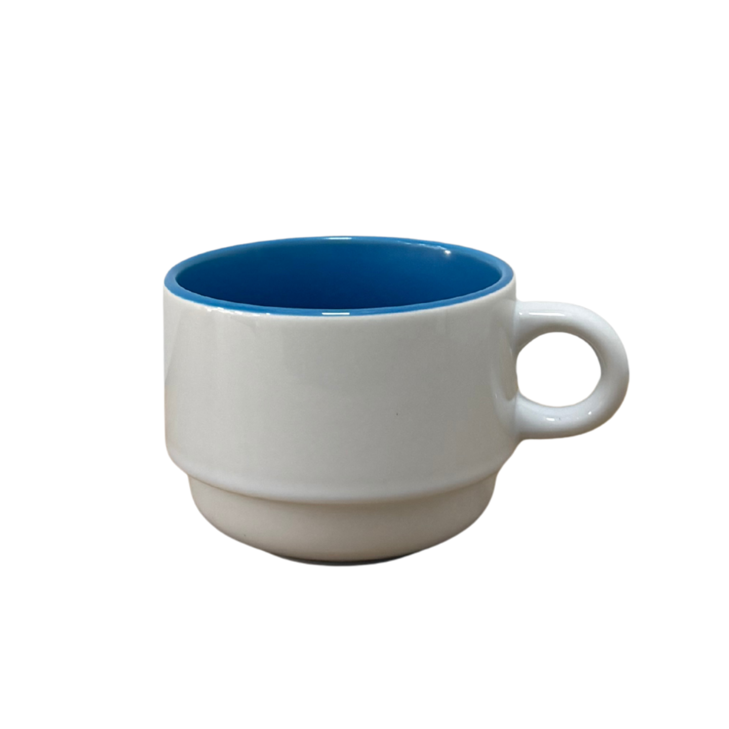 Xícara 150ml avulsa para Sublimação Interior  AZUL - 5172