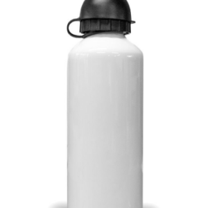 Squeeze/Garrafa Alumínio Tampa Bola Branca 600ml - 1081