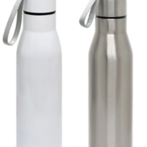Squeeze/Garrafa Aço Inox Esporte Térmica Tampa Fita para Sublimação- 450ml  - B3002/P3004