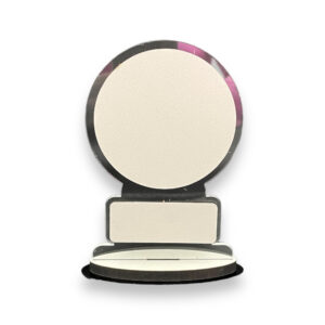 Trofeu Acrilico Ornamental90x137mm Aplique MDF 3mm - 0360