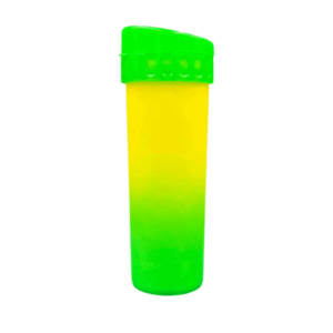Squeeze/Garrafa Water Bicolor 450ml - Verde/Amarelo