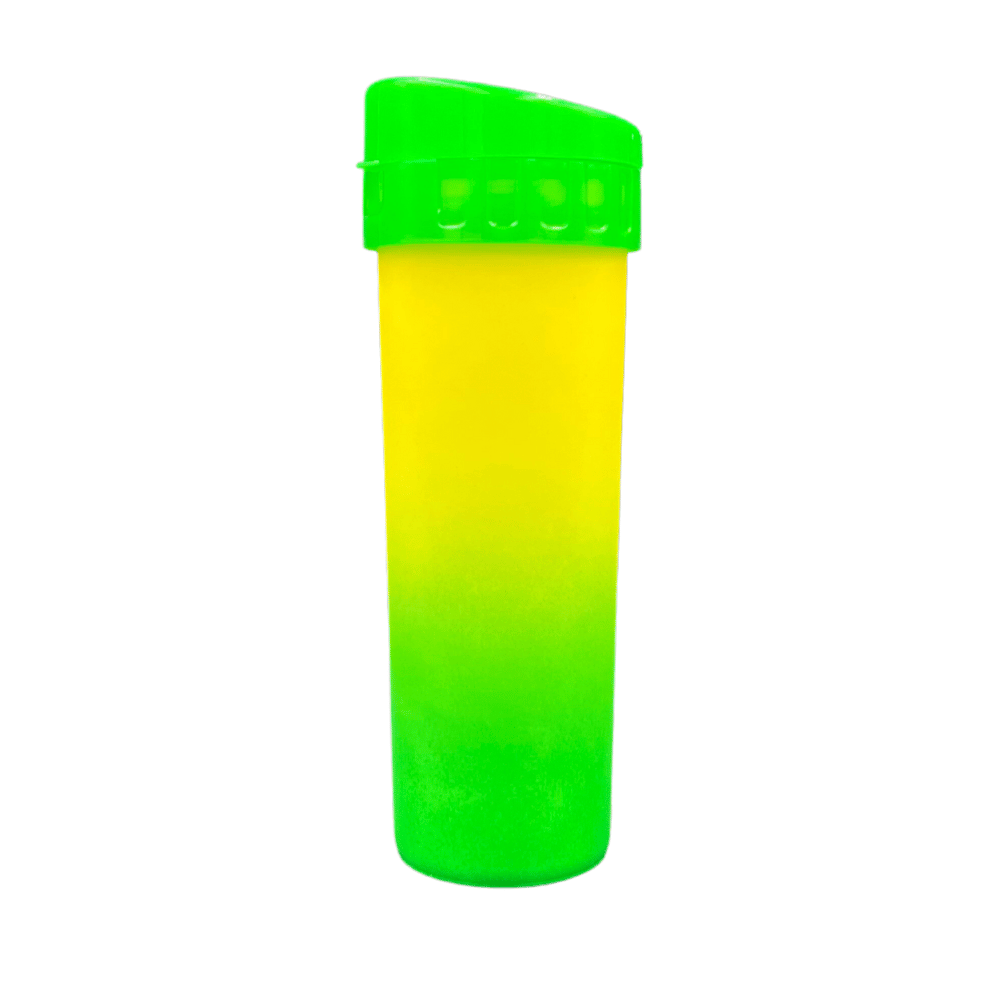 Squeeze/Garrafa Water Bicolor 450ml - Verde/Amarelo
