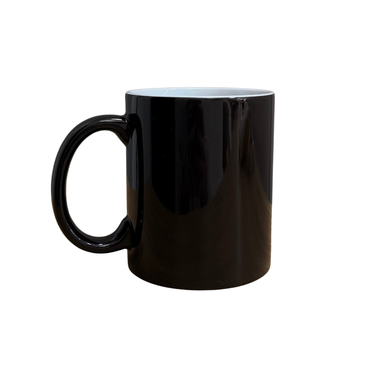 Caneca Mágica Preto Brilho 325ml