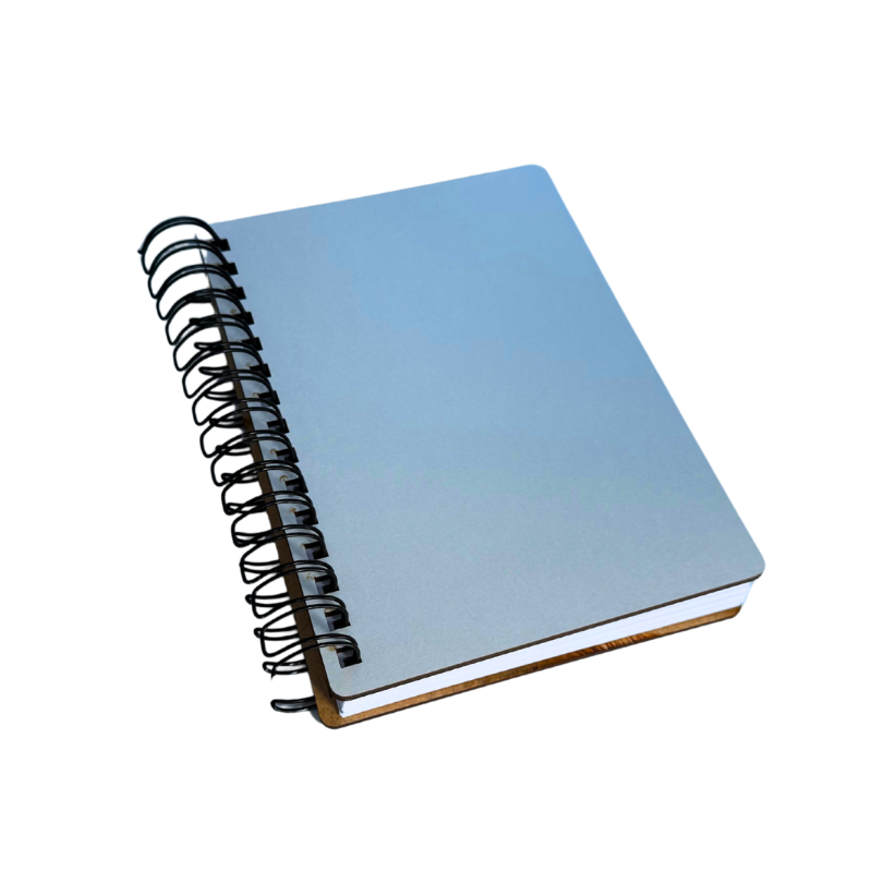 Agenda Diária Permanente com Capa de MDF Brilho para Sublimação