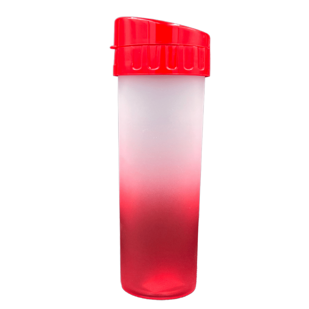 Squeeze/Garrafa Water Degrade 450ml - Vermelho