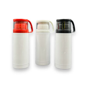 Garrafa Aço Inox Térmica com Copo 350ml para Sublimação