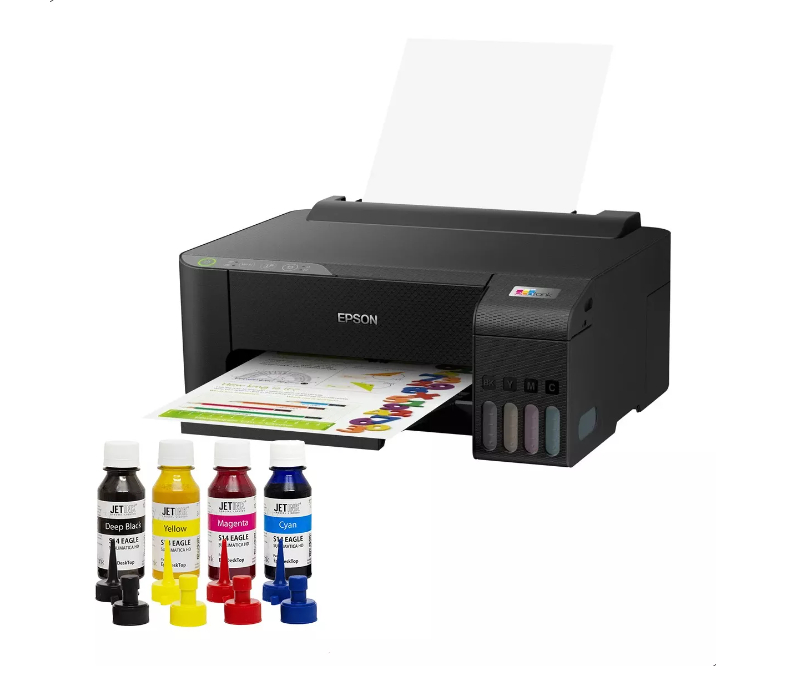 Impressora Multifuncional Tanque de Tinta Ecotank L1250 Wi Fi com Tinta Sublimática JetInk