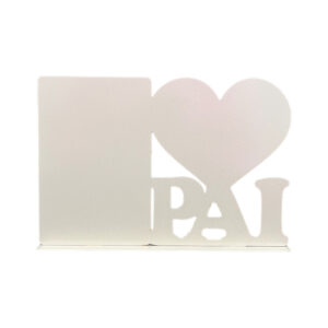 Porta Retrato MDF Pai Coração 3mm - 0365