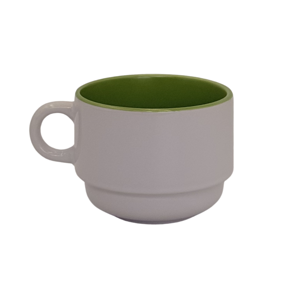 Xícara 150ml avulsa para Sublimação Interior VERDE - 5174