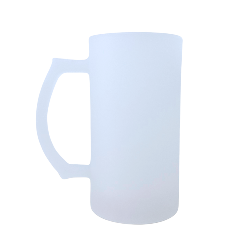 Caneca Vidro Chopp Jateado 475ml para Sublimação - 211