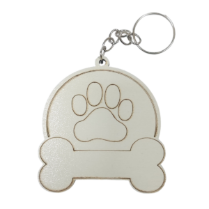 Chaveiro MDF 3mm Formato Pet Osso 10un