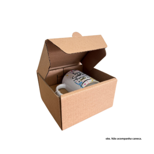 Caixinha de Papelão para envio de canecas