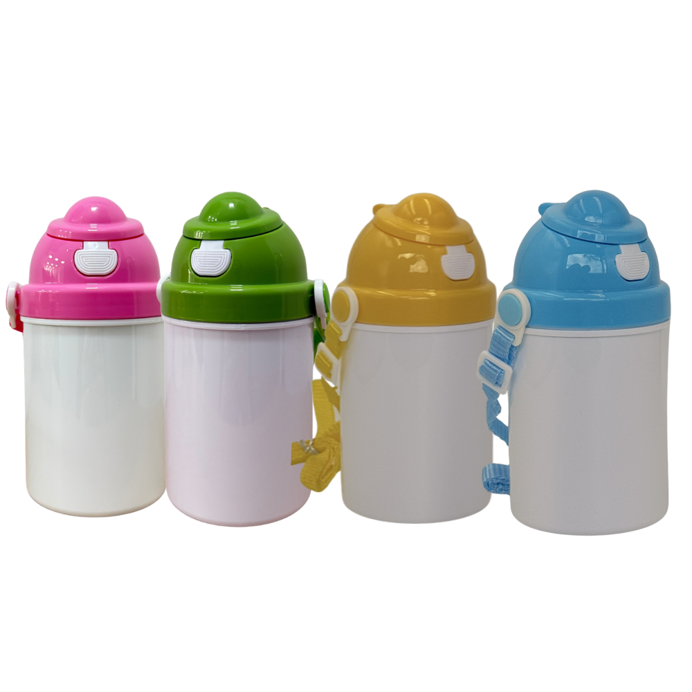 Squeeze/Garrafa Plástico Infantil 400ml para Sublimação