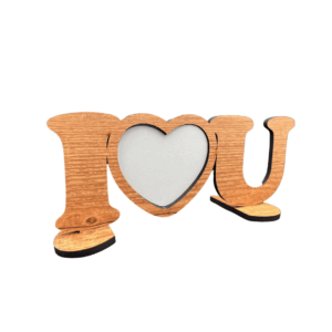 Porta Retrato MDF I love You 6mm - 0212