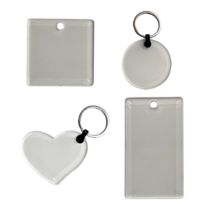 Chaveiro Acrilico Retroverso Pc c/ 2uni 4mm