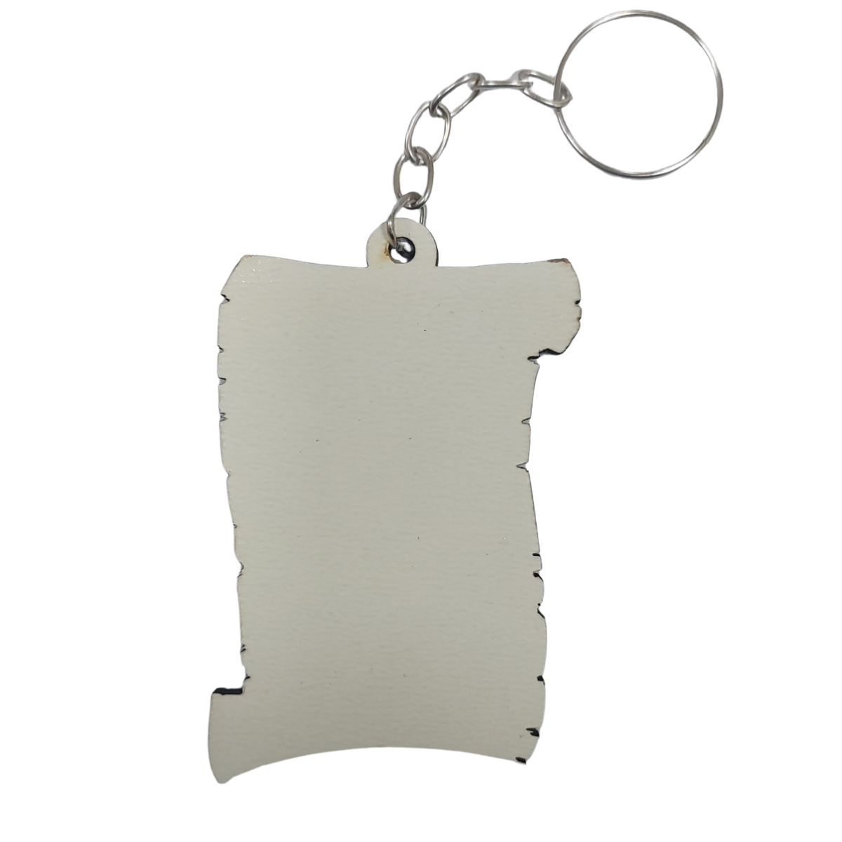 Chaveiro MDF 3mm Formato Pergaminho 10un - 0090