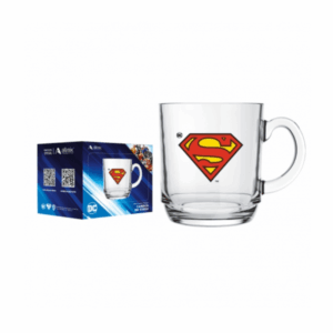 Caneca Aspen DC Vintage Super Homem 300ml Vidro
