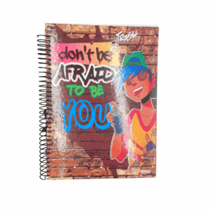 Caderno Capa Dura 10 Matérias 160 fls Trash