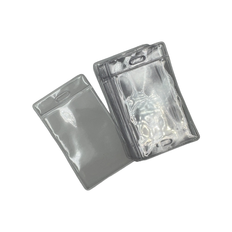 Porta Crachá Plástica 54X86 vertical c/ 10 unid