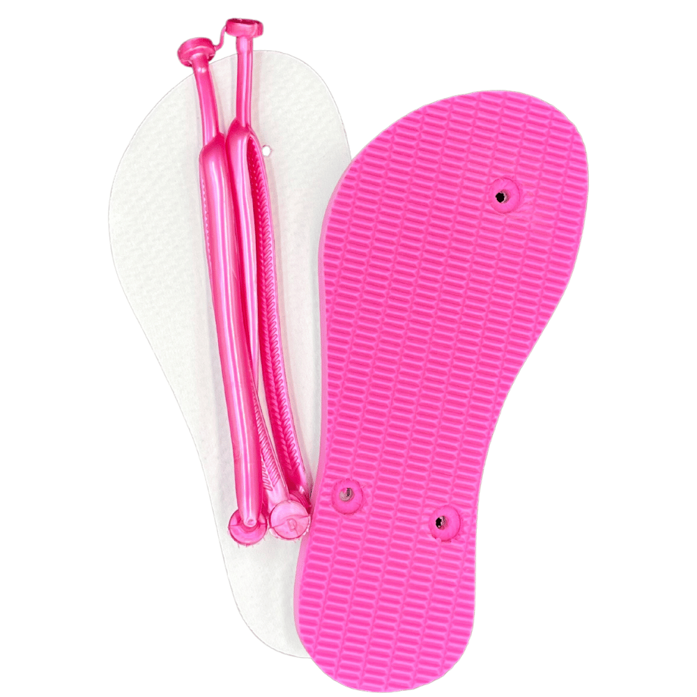Chinelo Tiras Rosa