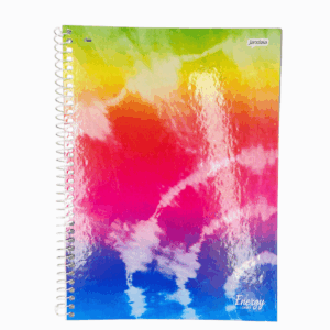 Caderno Capa Dura 80fls Energy Color Jandaia