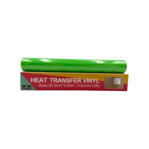 VINIL TRANSFER COR VERDE FLUORESCENTE 30cmx0,50cm