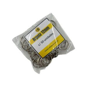 Argola 12mm c/ 50 unid