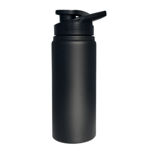 SQUEEZE ALUMINIO PRETO FOSCO 650ml - 57441
