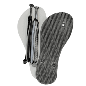 Chinelo Tiras Preto