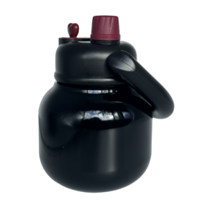 GARRAFA TERMICA INOX PUFFY ALCA PRETA BICO VERM 600ml - 57310