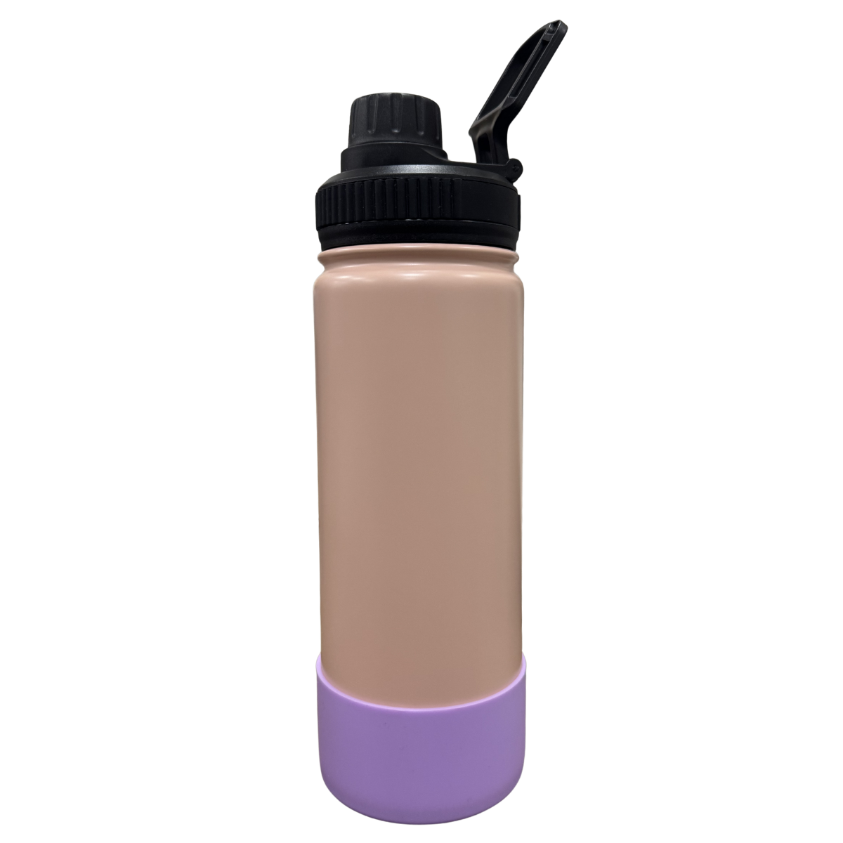 GARRAFA TERMICA INOX ROSA C/ BASE SILIC BR FOSCA 500ml - 57193