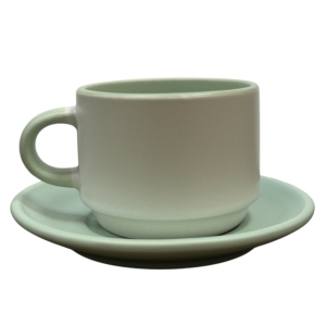 Xicara Ceramica Petit Fosca Verde Menta 90ml - 7442
