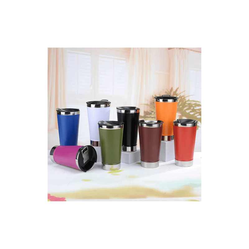 Copo Termico Tipo Stanley com Tampa e Abridor 473ml