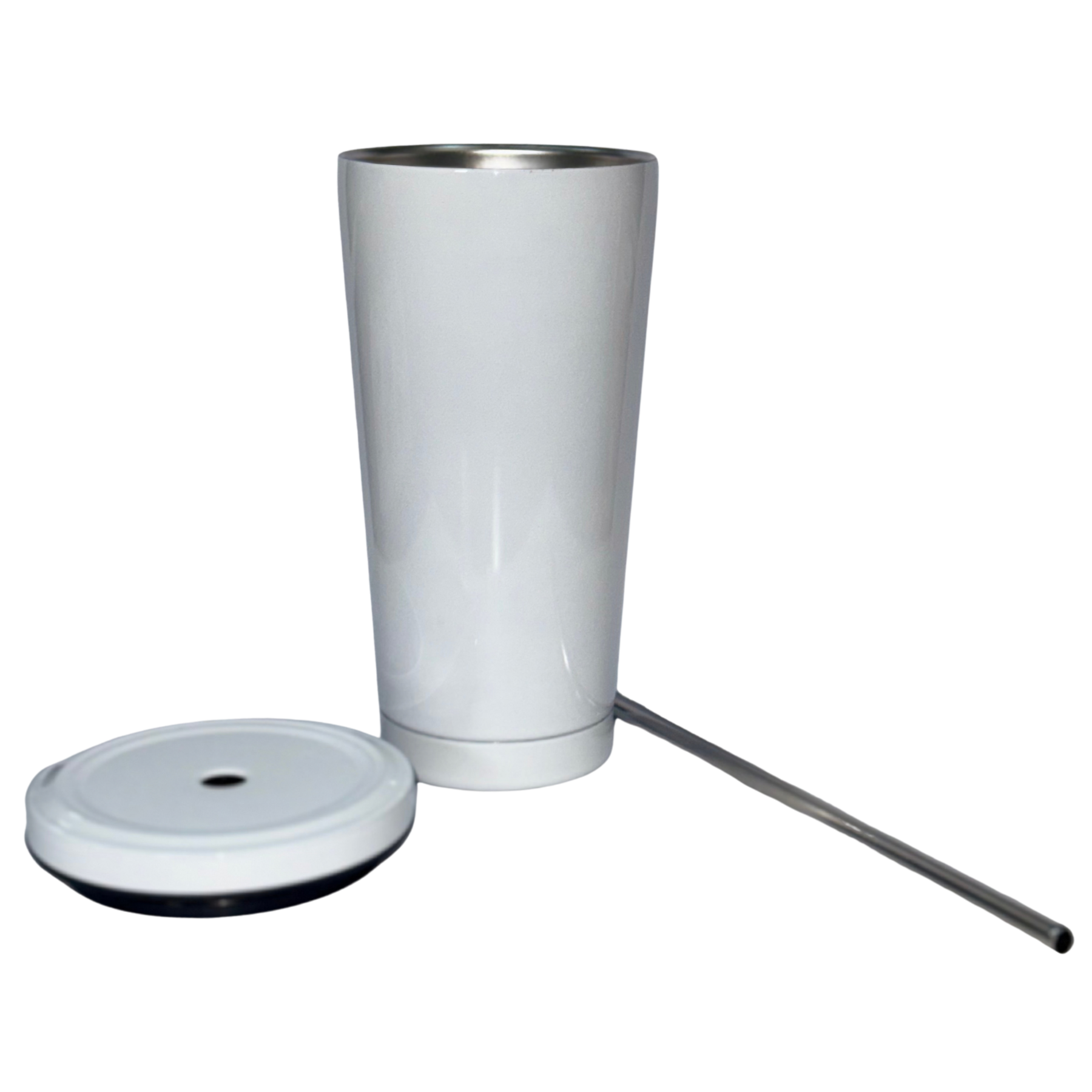 Copo Inox Modelo Starbuks Termico Branco 750ml - 3005 - Imagem 2