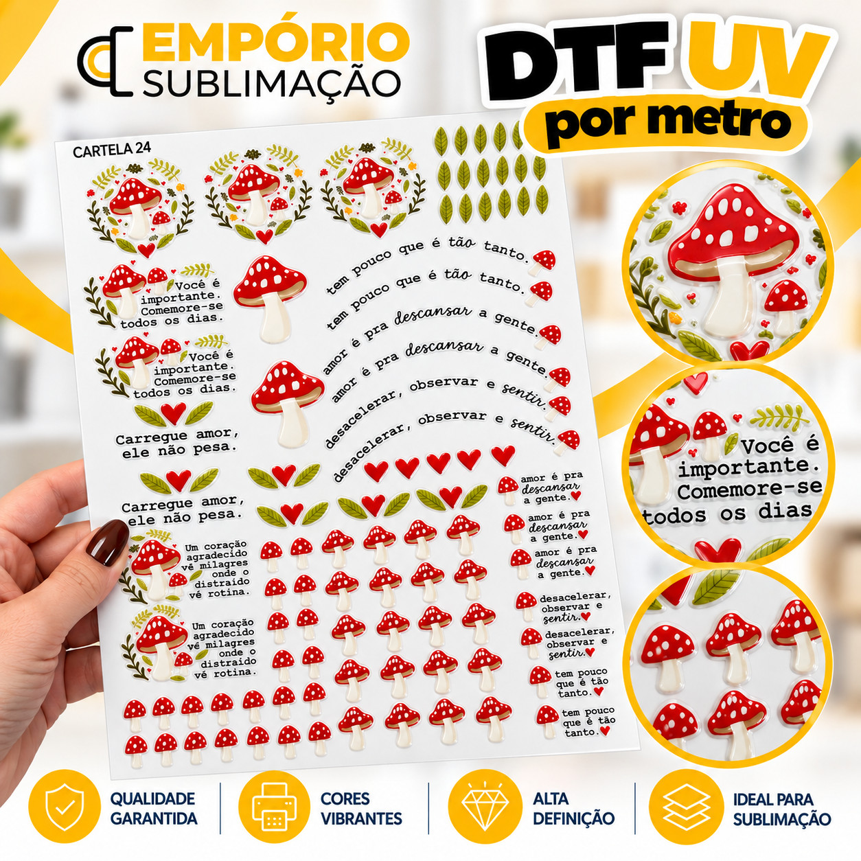 DTF UV  - Personalizado