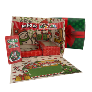 Caixinha Cenário - Natal Vermelha