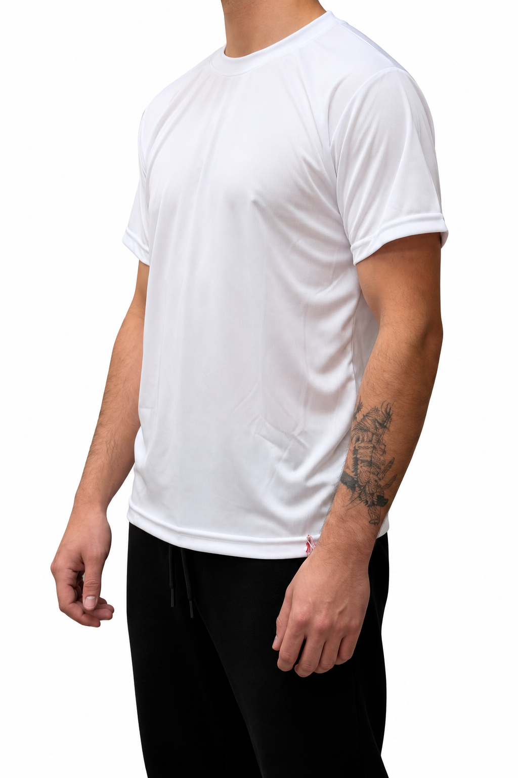 Camiseta Dry Fit Madrid 100% PES Branco - P - Imagem 2