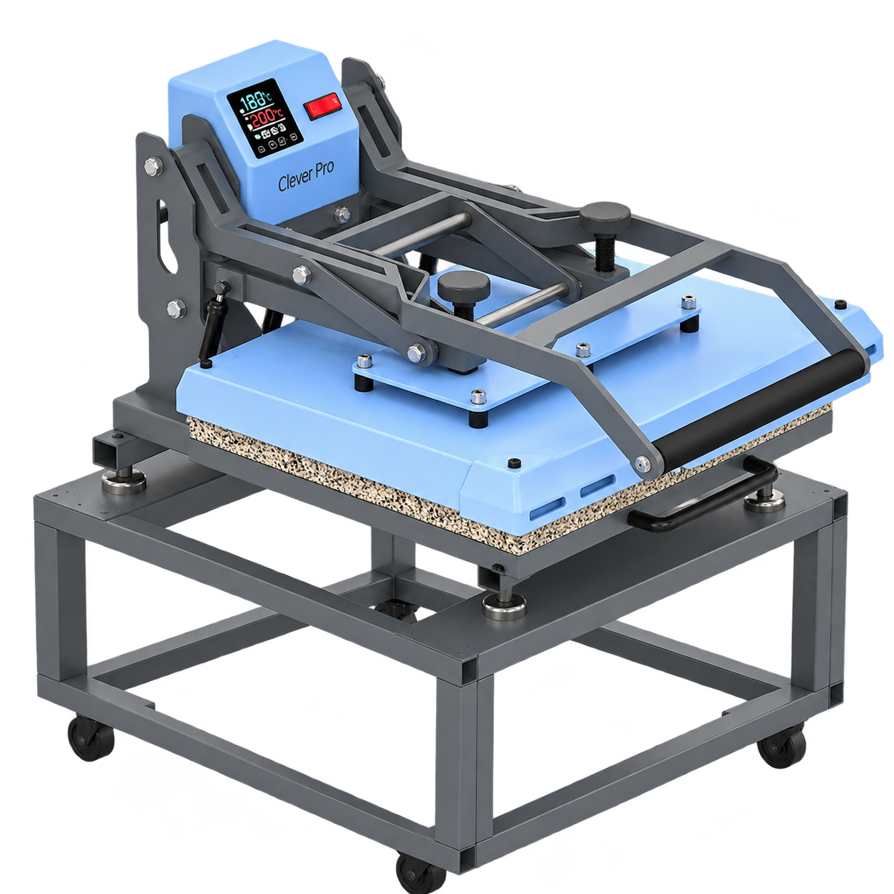 PRENSA PLANA ELITE PRO COM GAVETA 60X80 AZUL 110V - 7503