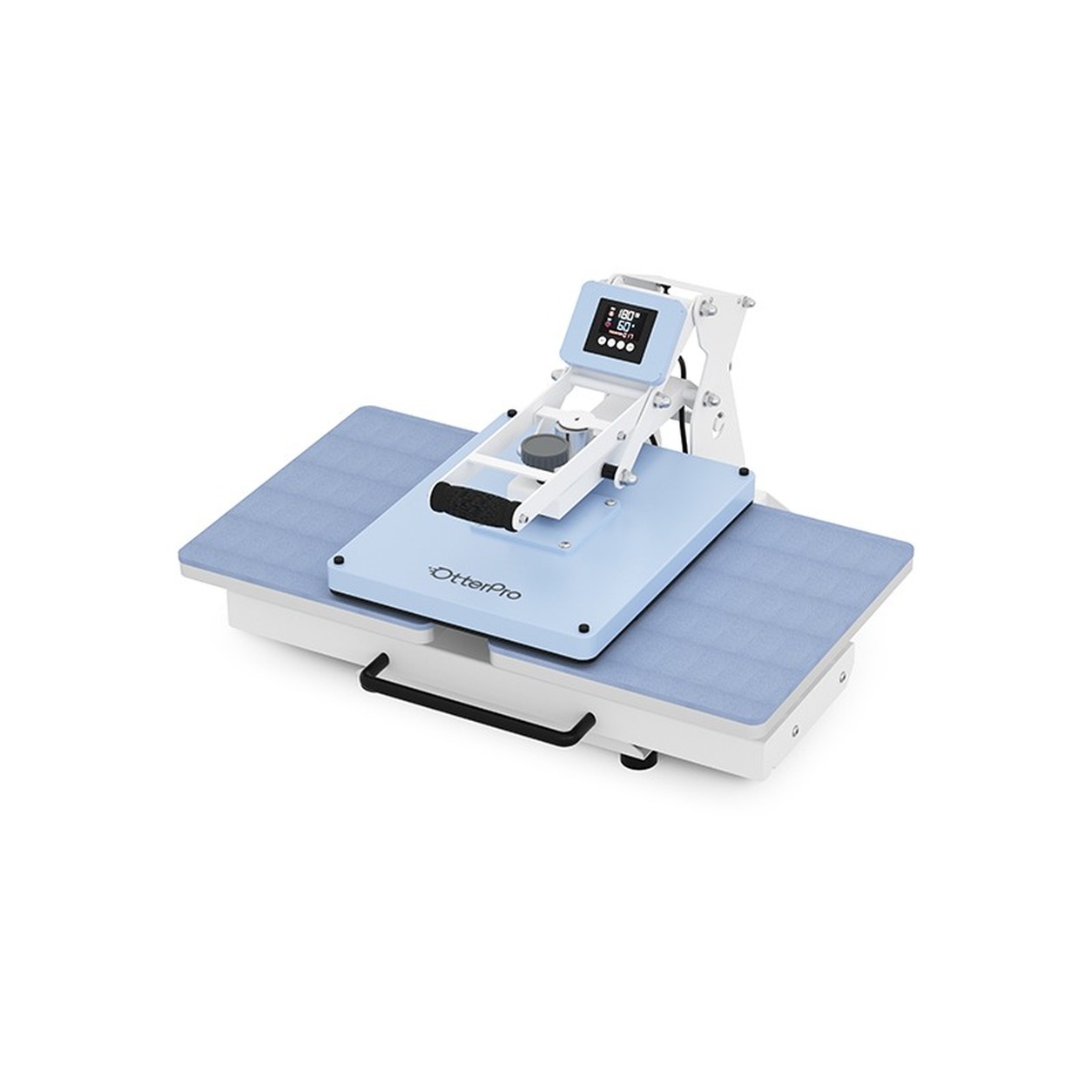 PRENSA PLANA ELITE PRO SEMI-AUTOMÁTICA DUPLA ESTAÇÃO 40X50 AZUL 110V - 7506
